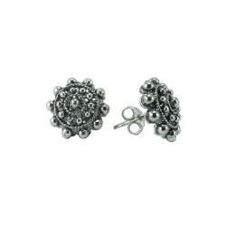 Pendientes Botón Charro en Plata de ley 005-D | 16,34 € | Botón Charro