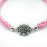 Pulsera Botón Charro macrame Rosa S1219-R | 19,72 € | Botón Charro