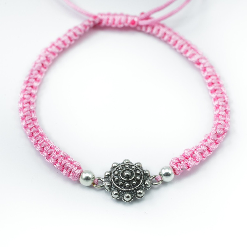 Pulsera Botón Charro macrame Rosa S1219-R | 19,72 € | Botón Charro Pulsera Botón Charro macrame Rosa S1219-R | 19,72 € | Botón Charro