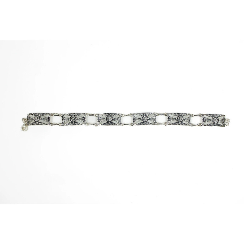 Pulsera Botón Charro en Plata de Ley 136-PULS | 77,39 € | Botón Charro