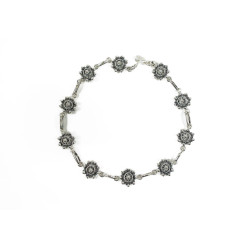 Pulsera botón charro en plata de ley 003S/P10S | 50,99 € | Botón Charro