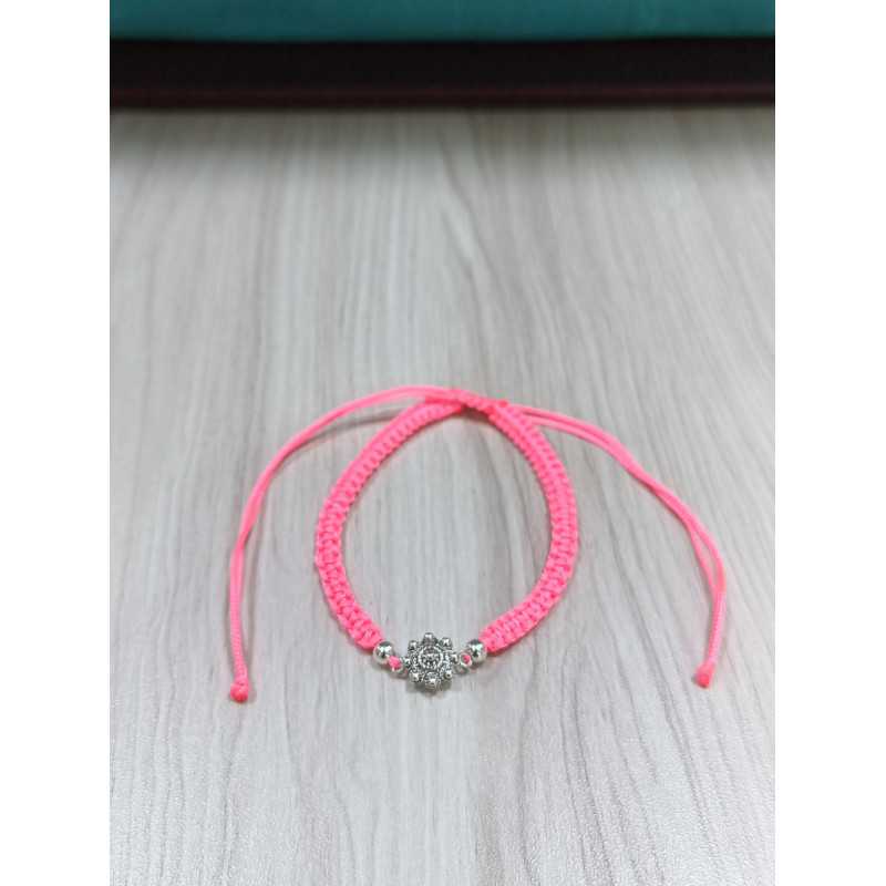 Pulsera Botón Charro Macrame Rosa S1217-ROSA | 14,77 € | Botón Charro