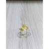 Anillo Botón Charro Abierto Plata Dorado S1571-CH | 32,92 € | Botón Charro