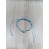 Pulsera Botón Charro macrame Turquesa S1679-T | 26,32 € | Botón Charro