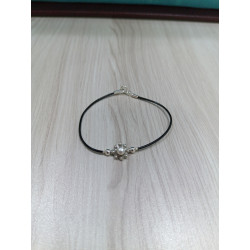 Pulsera Botón Charro Cuero Plata de Ley S1503 | S1503 | 0,00 € | Botón Charro