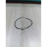 Pulsera Botón Charro Cuero Plata de Ley S1503 | 29,62 € | Botón Charro