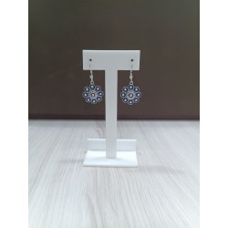 Pendientes filigrana botón charro plata HP157 | 23,93 € | Botón Charro