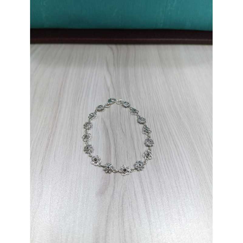 Pulsera Botón Charro Plata Marquesitas S773 | 56,02 € | Botón Charro