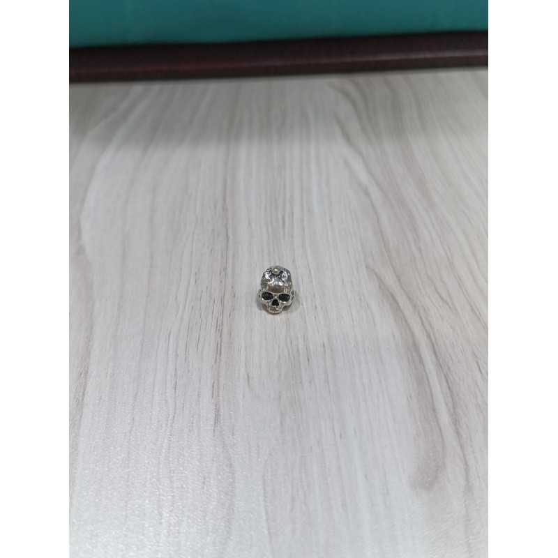 Abalorio Calabera Plata de Ley C001400067 | 19,58 € | Joyería Flores - Botón Charro