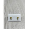 Pendientes Botón Charro Plata Dorado Perla 00/P/CH | 14,78 € | Joyería Flores - Botón Charro