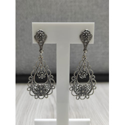 Pendientes charros | Joyería Flores - Botón Charro