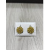 Pendientes charro plata Chapados 006-D-OMEGA-CH | 51,23 € | Joyería Flores - Botón Charro