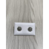 Pendientes Botón Charro en Plata de Ley 002-DK | 13,43 € | Joyería Flores - Botón Charro