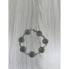 Pulsera Botón Charro Plata de Ley PLS005-DK | 95,78 € | Joyería Flores - Botón Charro