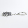 Llavero Botón Charro en Plata de Ley 012S | 78,23 € | Joyería Flores - Botón Charro