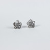 Pendientes Flor Botón Charro en Plata de Ley F33 | 12,38 € | Botón Charro