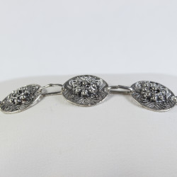 Pulsera botón charro en plata de ley 008-P7D | 101,47 € | Botón Charro