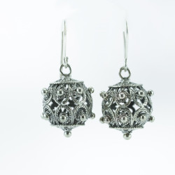 Pendientes botón charro Bola plata de ley HPB/4 | HPB/4 | 19,50 € | Botón Charro