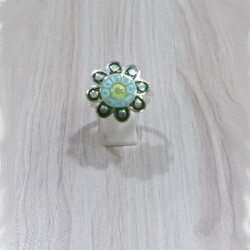 Sortija Botón Charro Abierta Verde S1666-V | S1666-V | 24,90 € | Botón Charro